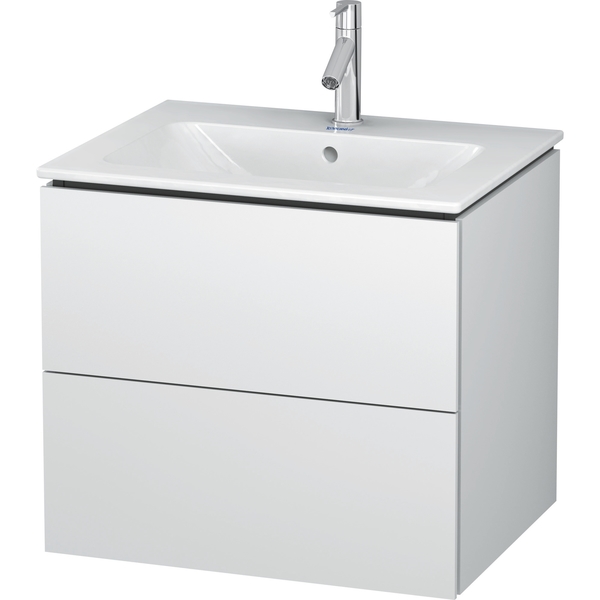 Duravit L-Cube Wall-Mounted Vanity Unit Lc624001818 White Matt LC624001818